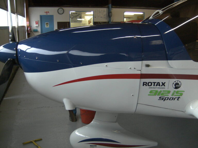 Le Rotax 912 iS sur DR400